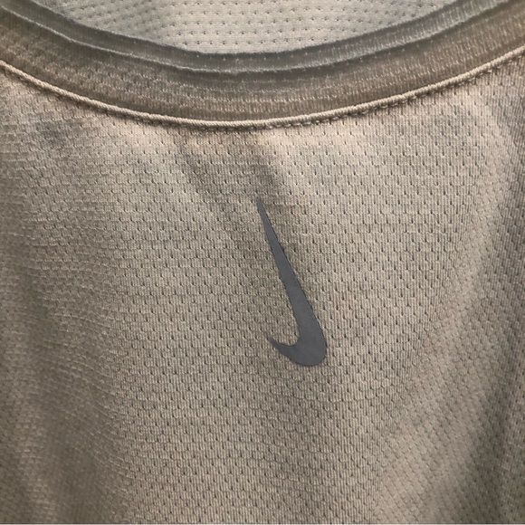 Nike yoga dry fit light blue tank top. Small. Made in China. - Picture 5 of 12